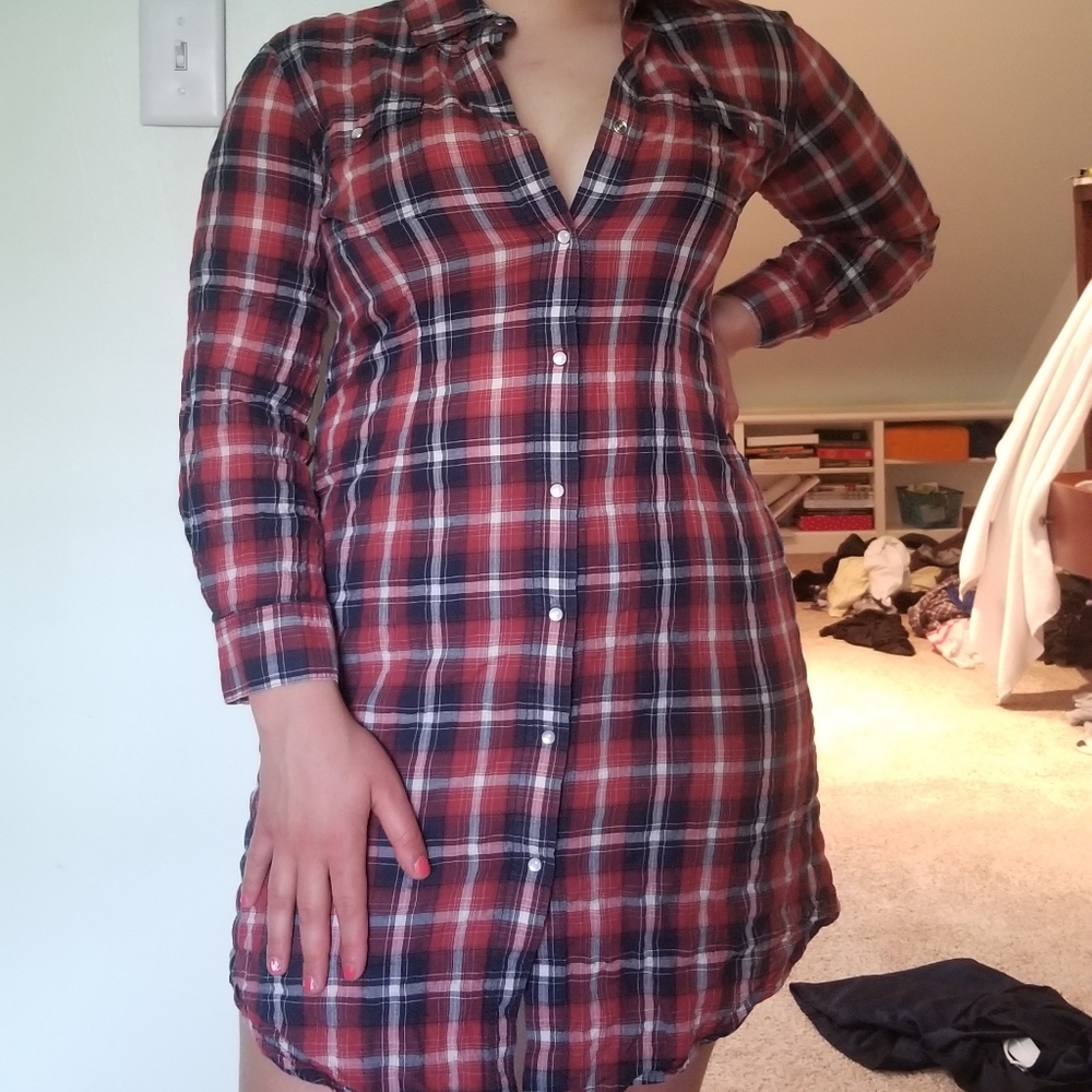 Plaid Dress